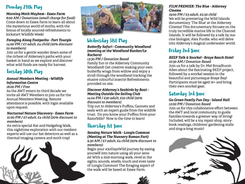 Wildlife Week Programme page 2