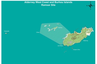 West coast and Burhou islands Ramsar site