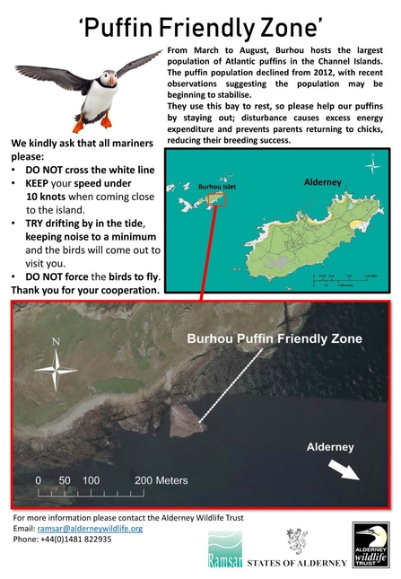 Puffin Friendly Zone poster