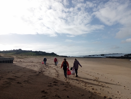 Beach clean in Platte Saline