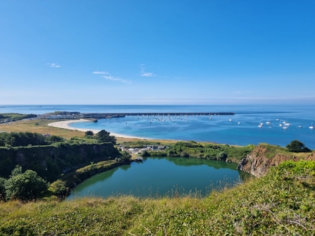 Looking over Braye