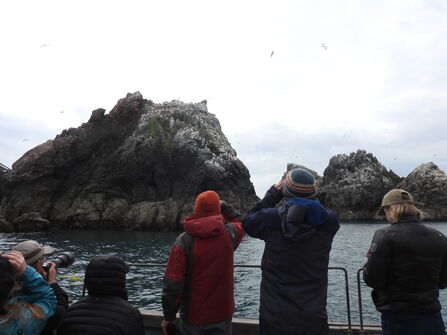 Boat trip with Sula of Braye