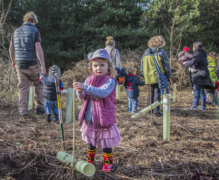Generations come together to plant for Alderney's future