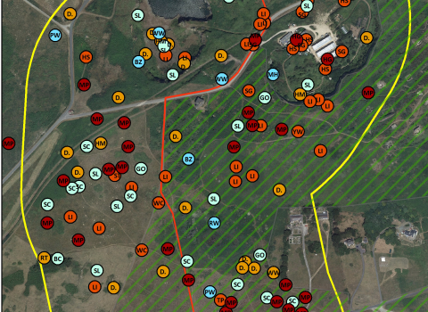 breeding bird map